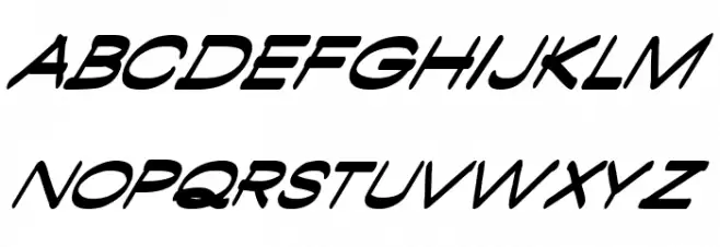 Ambambo Italic Polices MAJUSCULES