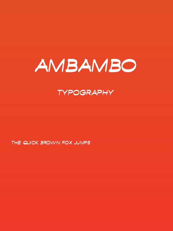 Ambambo Poster