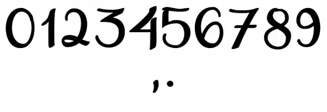 Ambara_Demo Regular Font OTHER CHARS