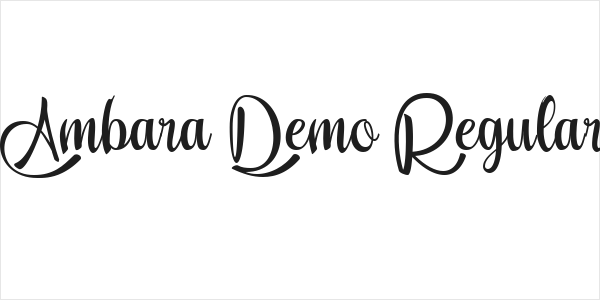 Ambara_Demo Regular Logo