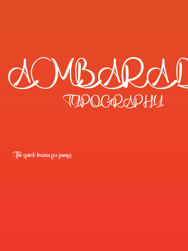 Ambara_Demo Regular Poster