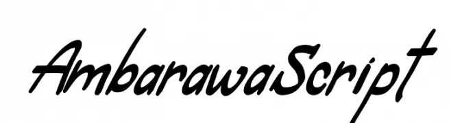 Ambarawa Script  baixar fontes gratis