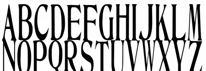Ambassador Font UPPERCASE