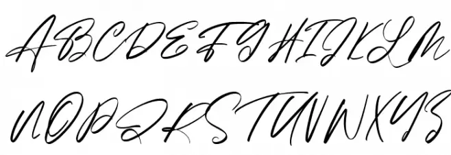 Ambattur Sign Шрифта ВЕРХНИЙ