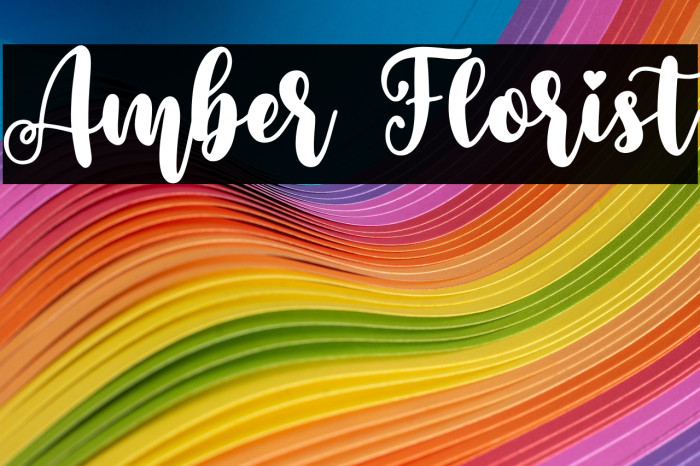 Amber Florist Example 2