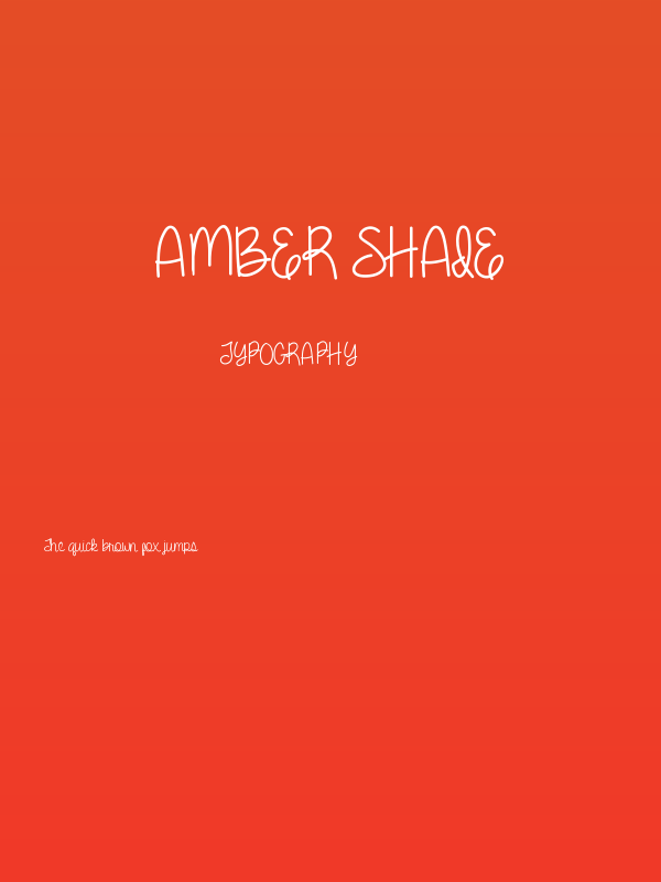 Amber Shaie Poster