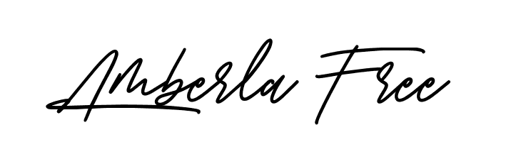 Amberla Free  Скачать бесплатные шрифты