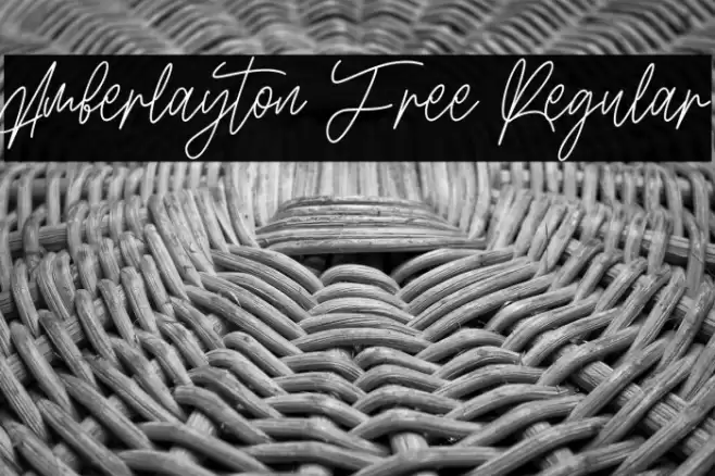 Amberlayton Free Regular フォント examples