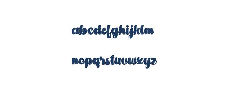 Amberlion Free Regular Lowercase
