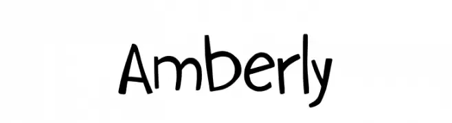 Amberly  baixar fontes gratis