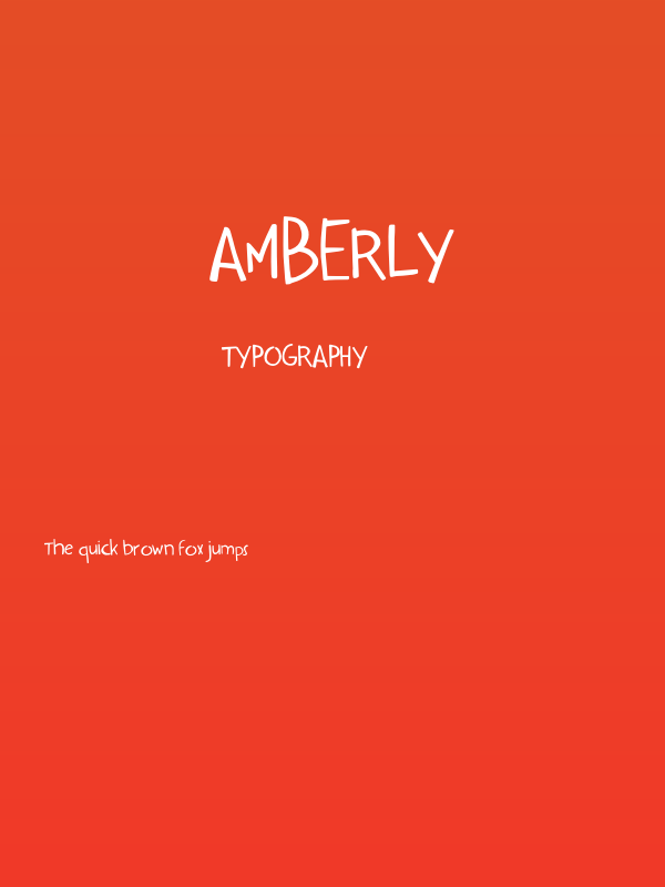 Amberly Poster