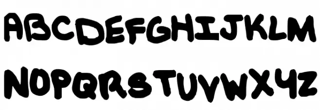 AmberlynFont Font Litere mari