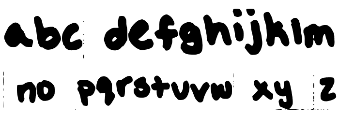 AmberlynFont Font LOWERCASE