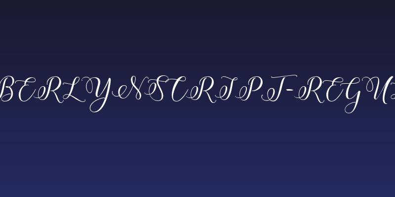 AmberlynScript-Regular Social Header