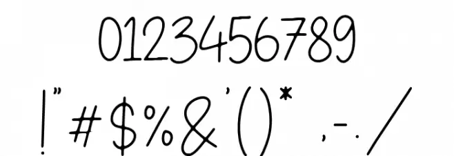 Amberstone Font OTHER CHARS