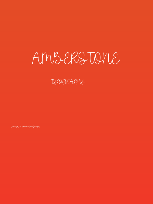 Amberstone Poster
