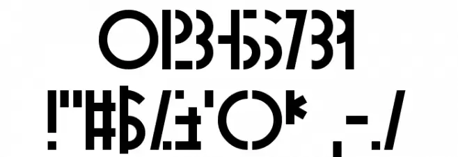 Ambidextrose Font OTHER CHARS