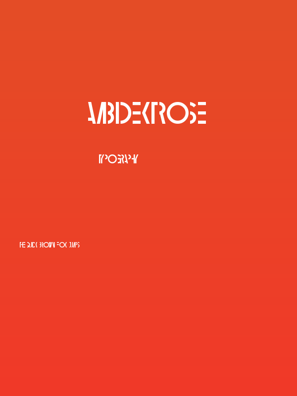 Ambidextrose Poster