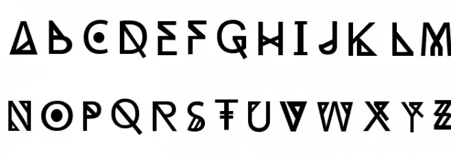 Ambient 字体 大写
