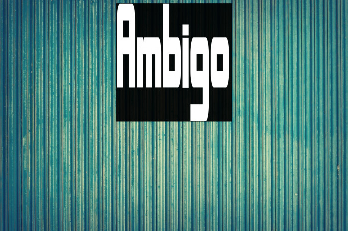 Ambigo Example 2