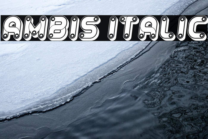 Ambis Italic Example 2