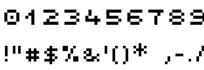 Ambitsek Font OTHER CHARS
