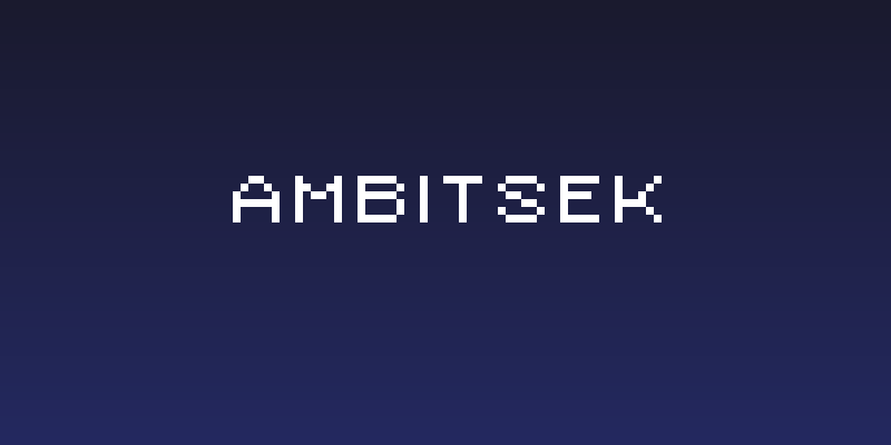 Ambitsek Social Header