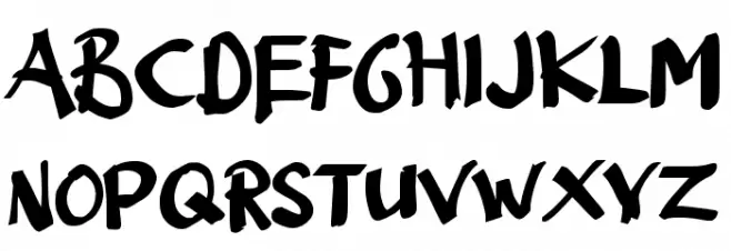 Amblas Шрифта ВЕРХНИЙ
