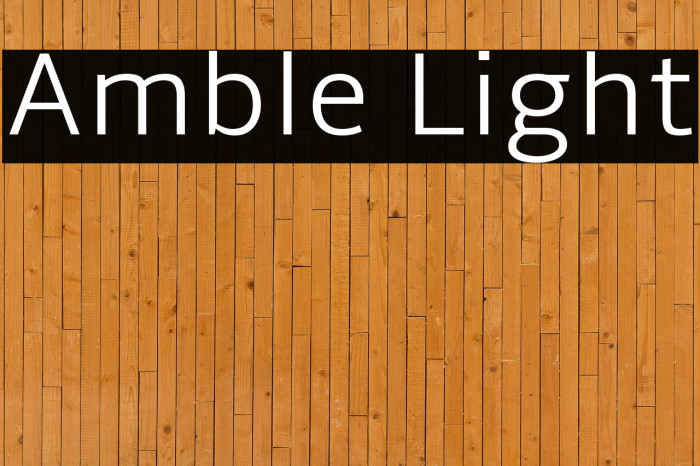 Amble Light Example 3