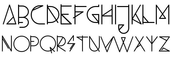Ambo Thin Font LOWERCASE