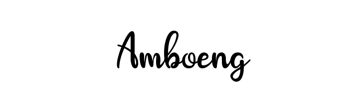Amboeng  font caratteri gratis