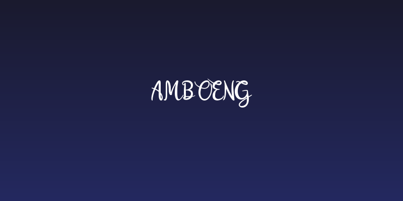 Amboeng Social Header
