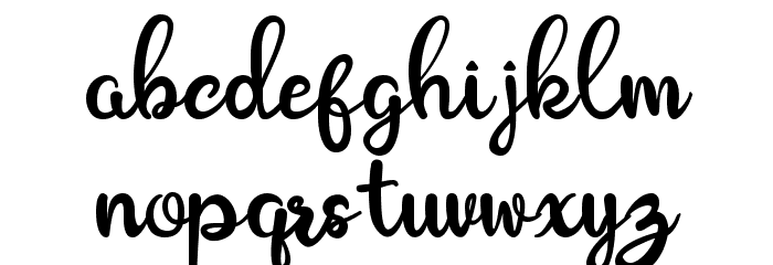 Amboeng Font LOWERCASE