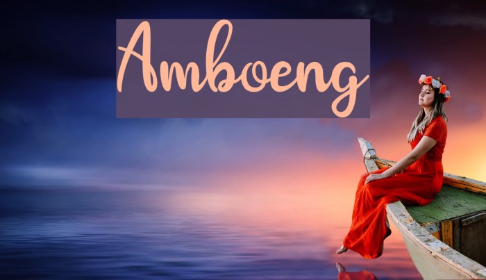 Amboeng Font examples