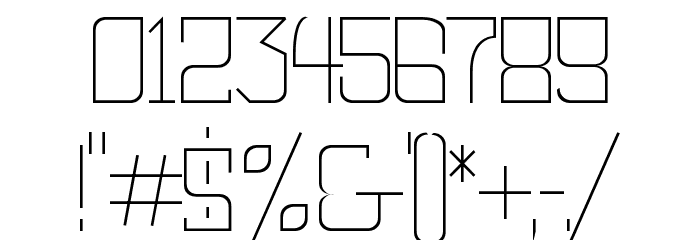 Amboss ExtraLight Rounded Font OTHER CHARS