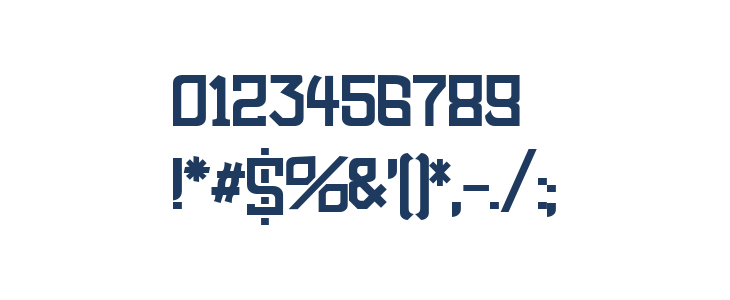 Amboss HeavyCondensed Rounded Other Characters