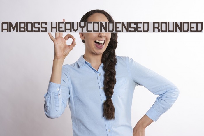 Amboss HeavyCondensed Rounded Example 3