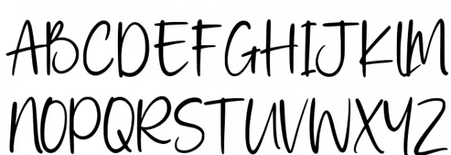 Ambridge Font Litere mari