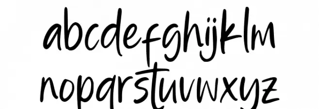 Ambridge Font Litere mici