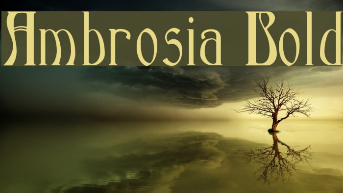 Ambrosia Bold Example 2