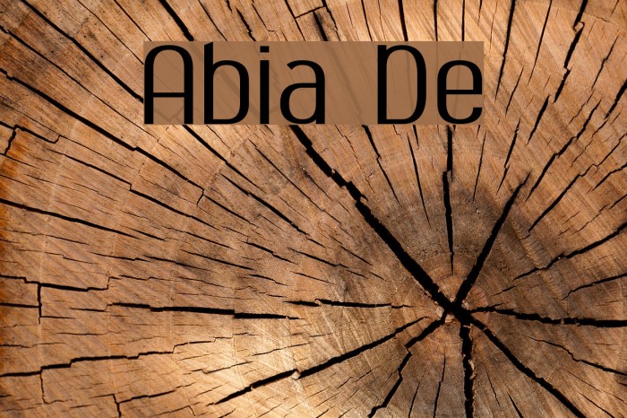 Ambrosia Demo Font examples