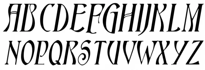Ambrosia Italic خط أحرف كبيرة