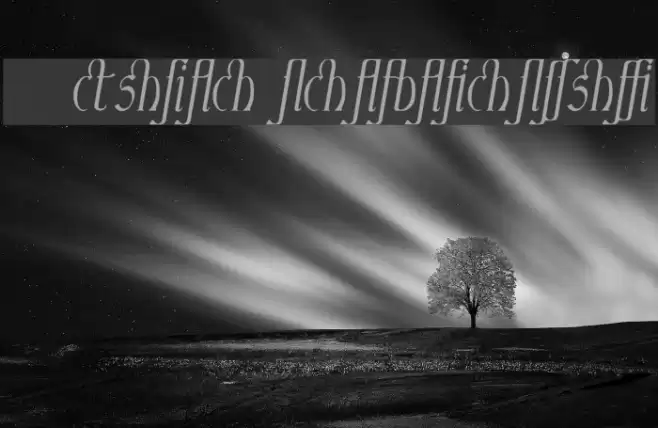 Ambrosia ItalicLigature Font examples