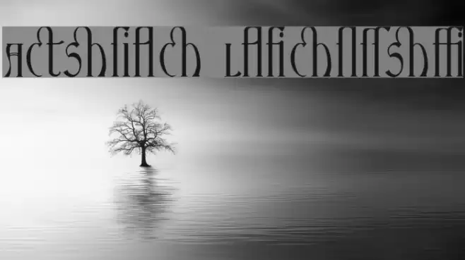 Ambrosia Ligature Font examples