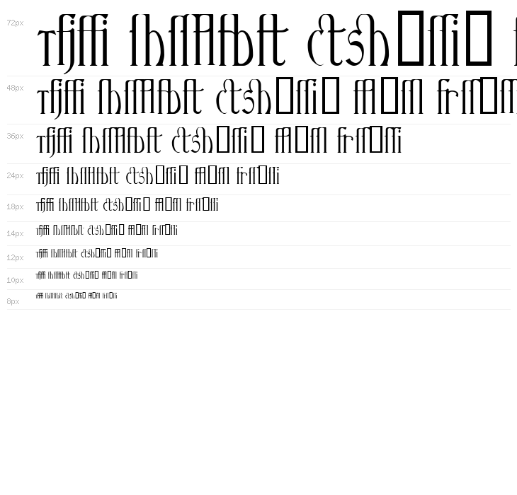 Ambrosia Ligature Waterfall