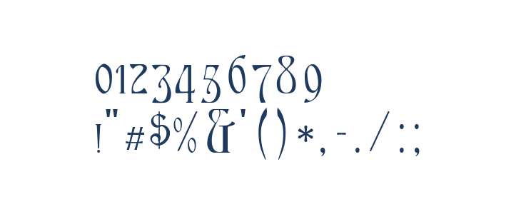 Ambrosia SmallCaps Other Characters