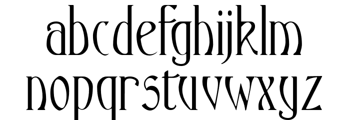 Ambrosia Font LOWERCASE