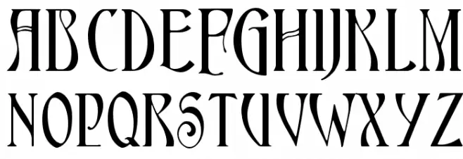 Ambrosia Font UPPERCASE