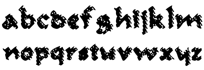 Ambrosius Aurelianus Font LOWERCASE