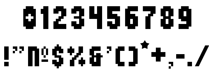 Ambulance Pixie Dust Font OTHER CHARS